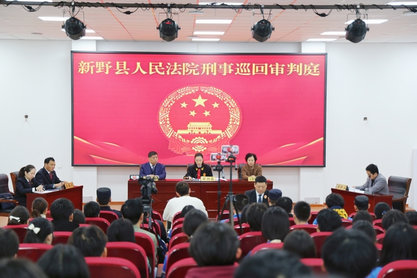 网上赌博  难逃法网 ——新野县法院巡回审判揭露手机里的“赌局陷阱”