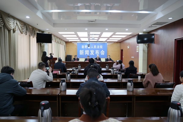 新野县法院召开涉农民工工资案件审判工作新闻发布会